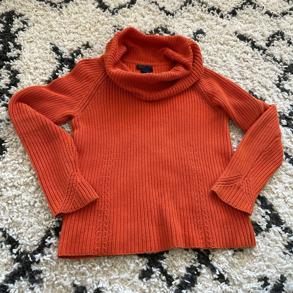 ✨ Ralph Lauren Orange Turtle Neck Sweater